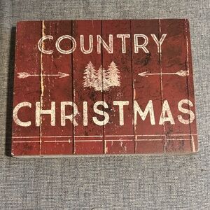 Country Christmas Wall Art